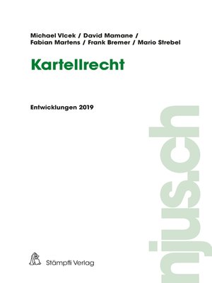 cover image of Kartellrecht, Entwicklungen 2019